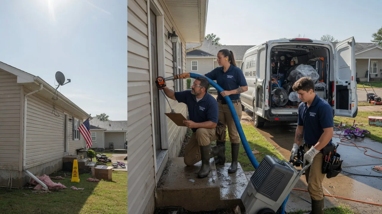Ceiling Water Damage Restoration in Red Level, AL near me